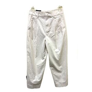 Banana Republic Authentic Chino Pleated Crop